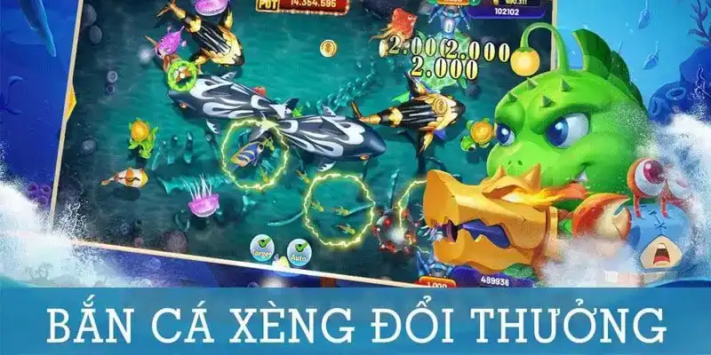 Game bắn cá xèng mang đến nội dung thu hút