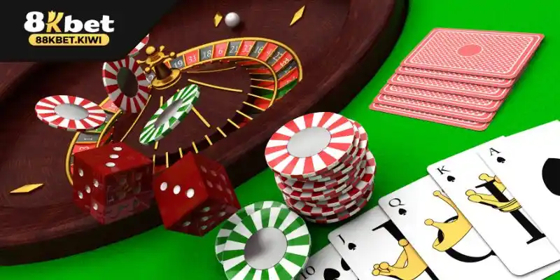 Các trò chơi độc quyền khác biệt tại casino 8KBET